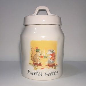 Rae Dunn Sweater Sweater Cookie Jar